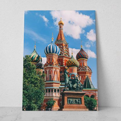 Catedral de San Basilio, Moscú Rusia (Vertical) #PN04_07