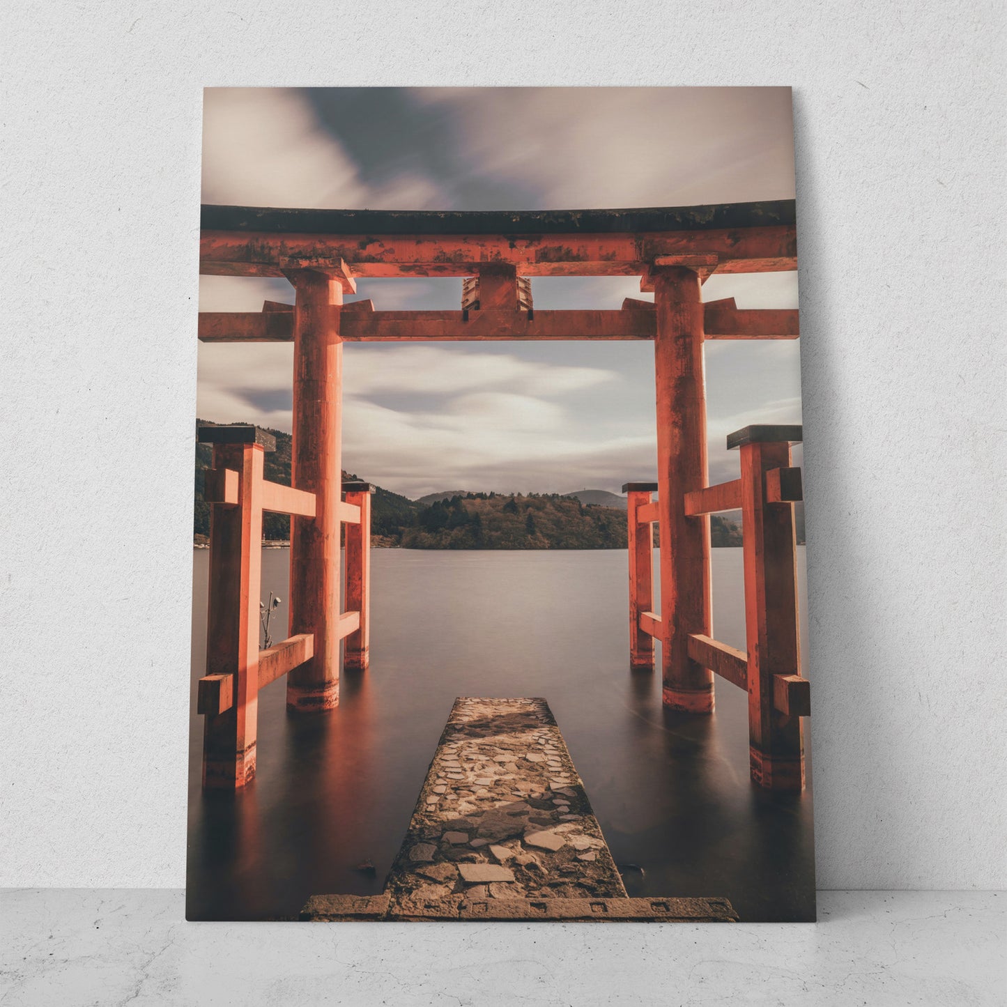 Lago Ashi en Japón (Vertical) #PN04_12