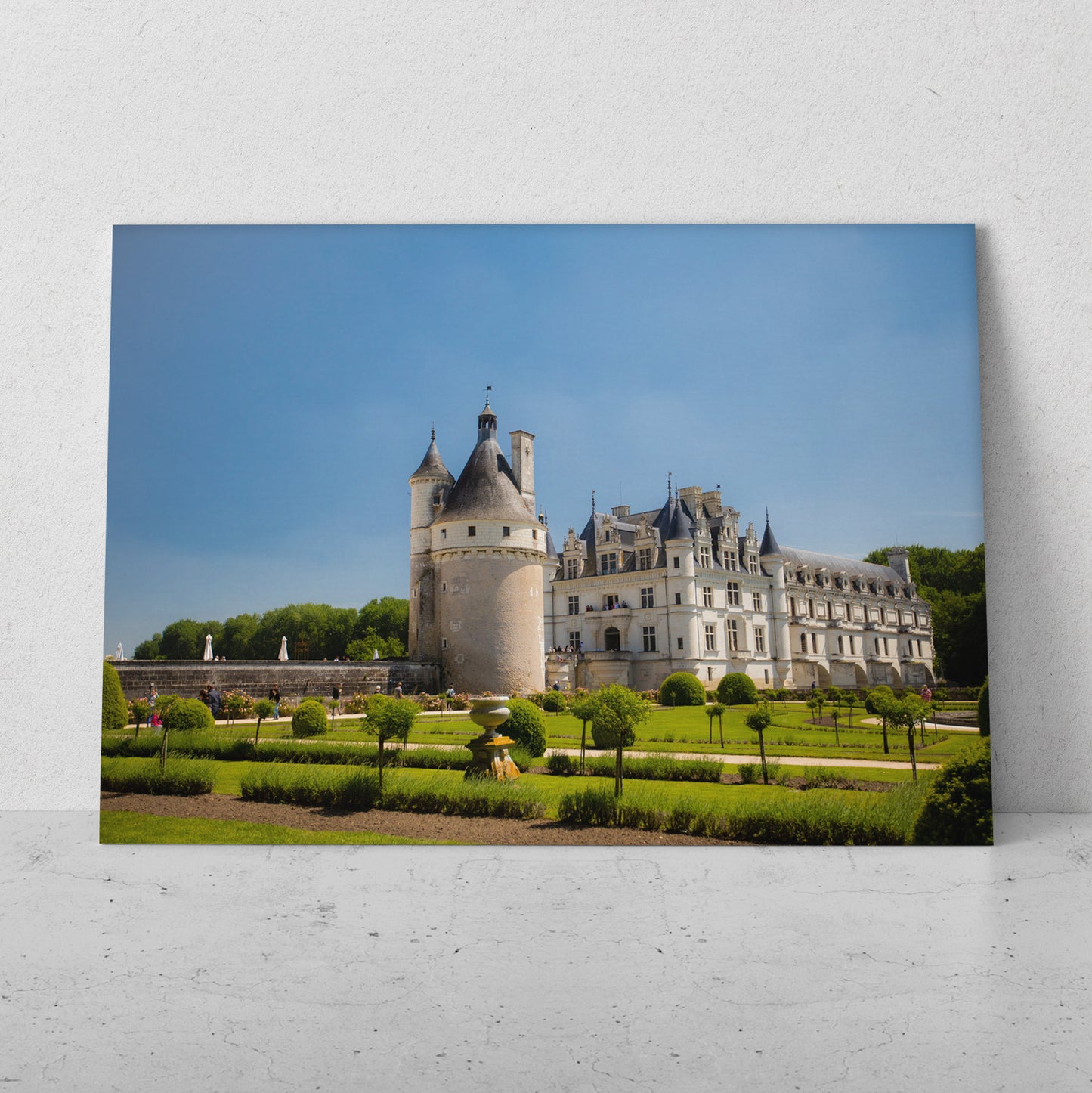 Panorámica del Castillo de Chenonceau, Francia (Horizontal)  #PN04_37