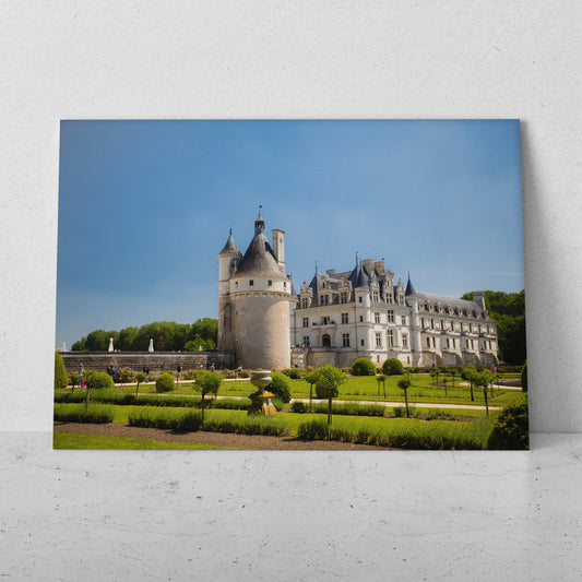 Panorámica del Castillo de Chenonceau, Francia (Horizontal)  #PN04_37