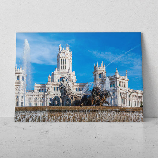 Fuente y Palacio de Cibeles, Madrid, España (Horizontal) #PN04_66