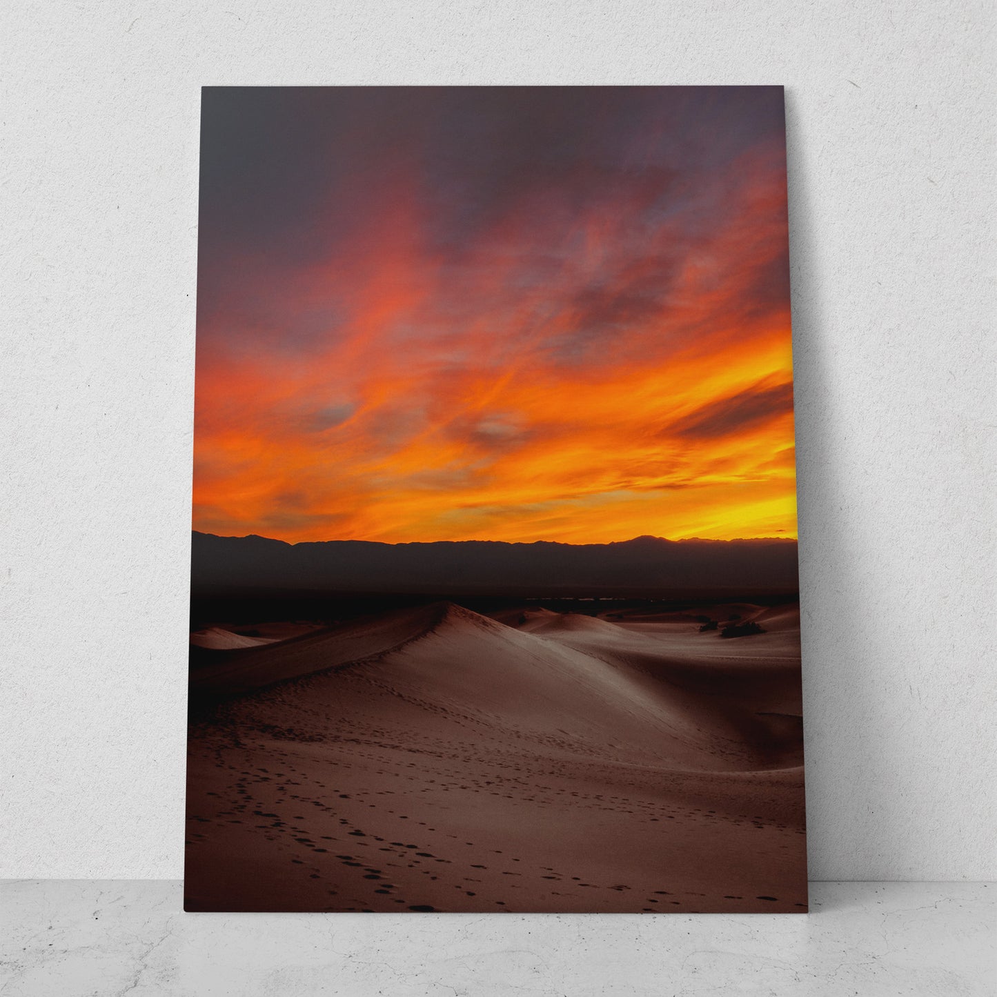 Paisaje desierto atardecer (Vertical) #PN05_06