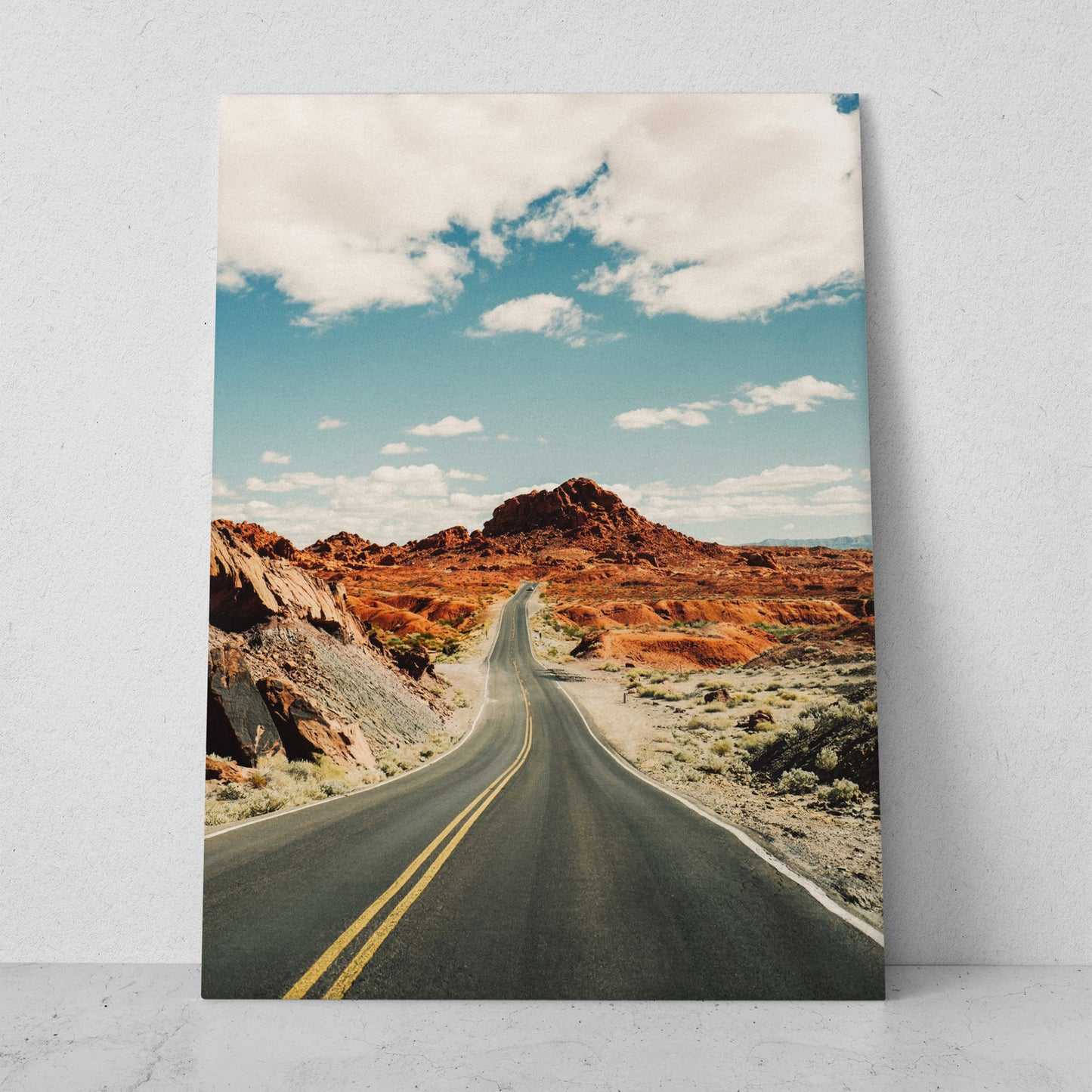 Paisaje desierto carretera Arizona (Vertical) #PN05_09