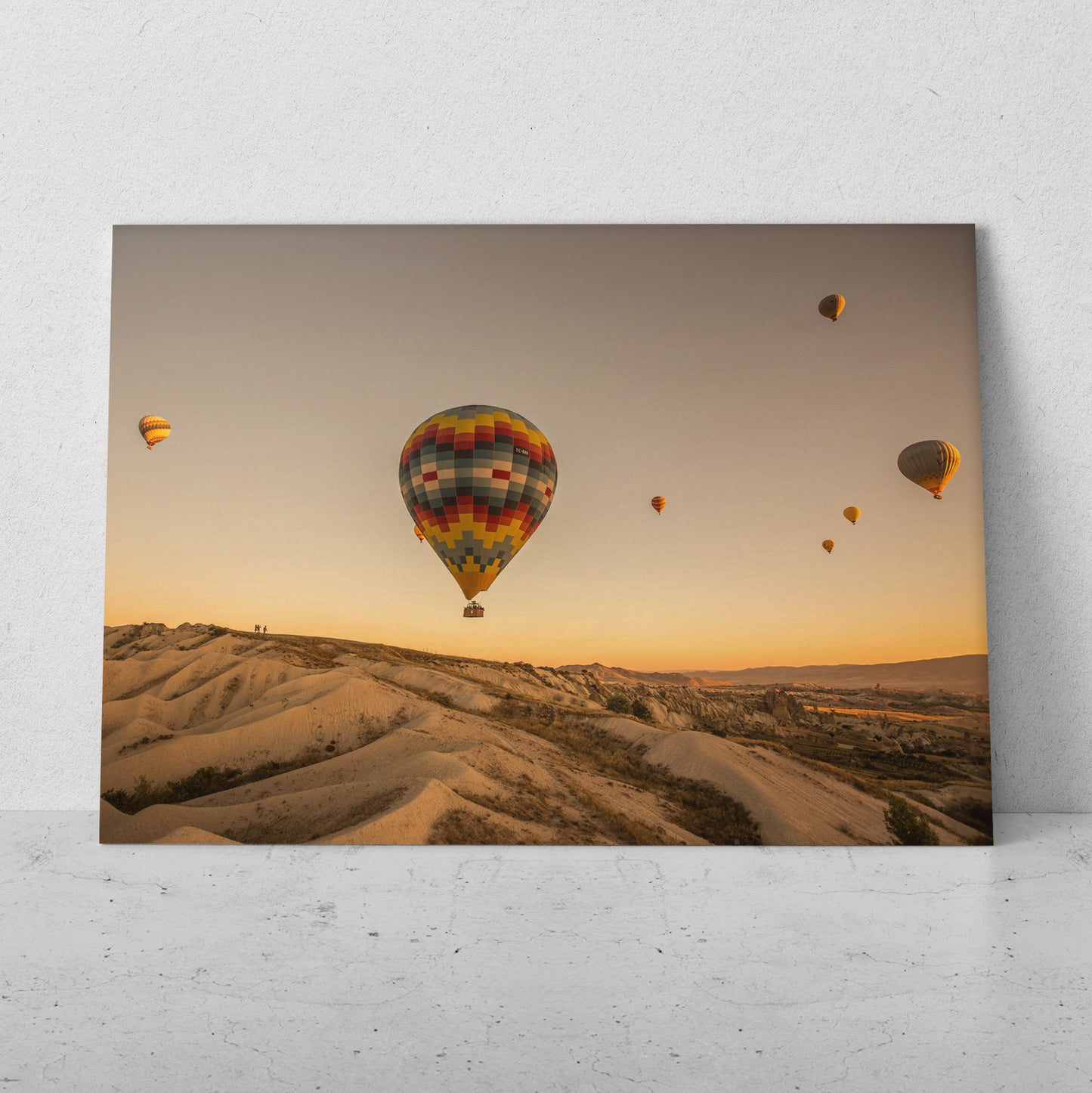 Paisaje desierto con globos (Horizontal) #PN05_17