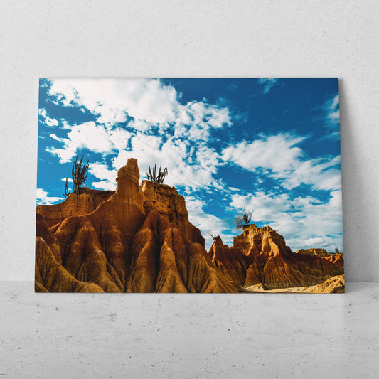 Paisaje desierto con nubes en Estados Unidos (Horizontal) #PN05_19