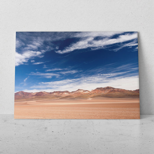 Paisaje desierto con nubes (Horizontal) #PN05_21