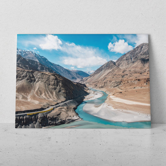 Paisaje desierto con río (Horizontal) #PN05_23