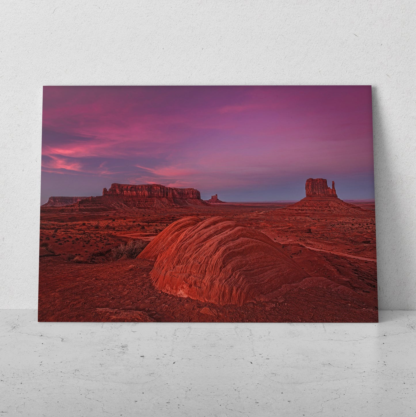 Paisaje desierto al anochecer (Horizontal) #PN05_28