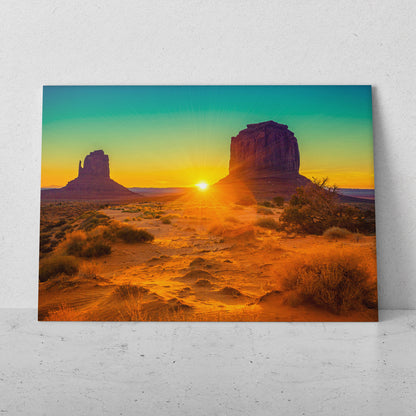 Paisaje desierto al atardecer (Horizontal) #PN05_30