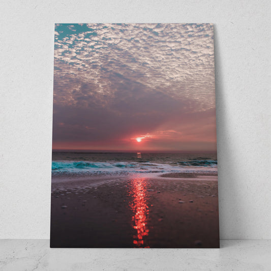 Atardecer en la playa (Vertical) #PN07_014