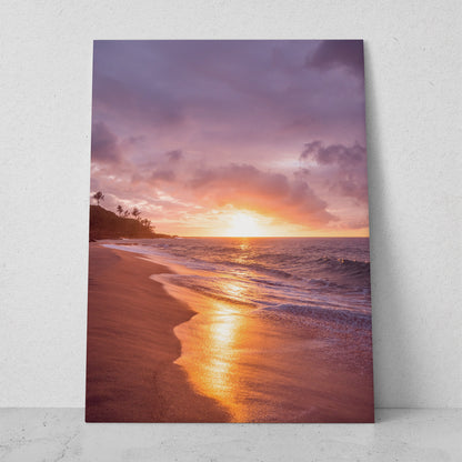 Puesta de sol en la playa (Vertical) #PN07_015