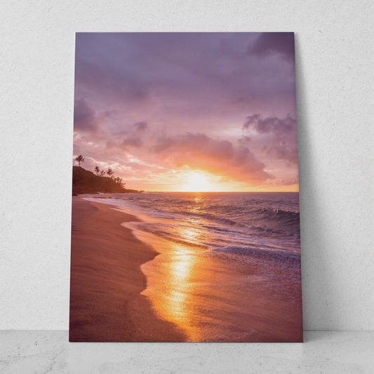 Puesta de sol en la playa (Vertical) #PN07_015