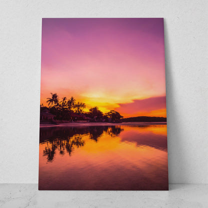 Atardecer desde el mar (Vertical) #PN07_017