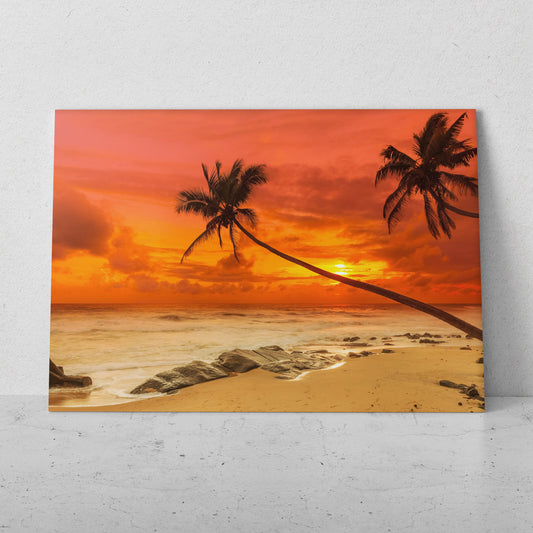 Atardecer con palmeras (Horizontal) #PN07_051