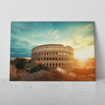 Atardecer en el Coliseo Romano (Horizontal) #PN08_17