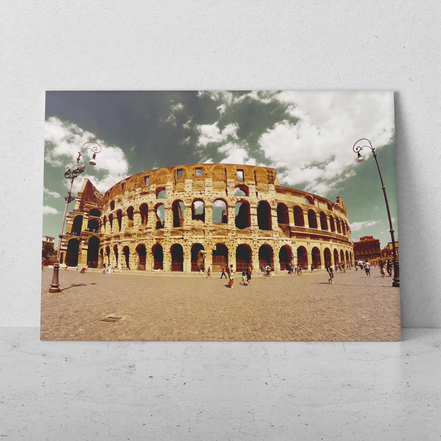 Detrás del Coliseo en Roma (Horizontal) #PN08_22