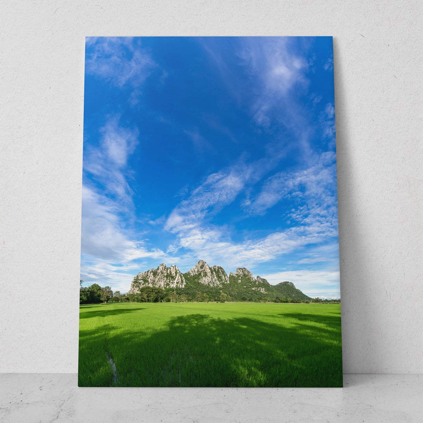 Paisaje verde con rocas (Vertical) #PN09_03