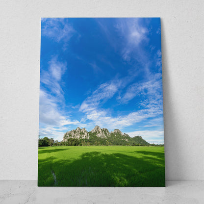 Paisaje verde con rocas (Vertical) #PN09_03