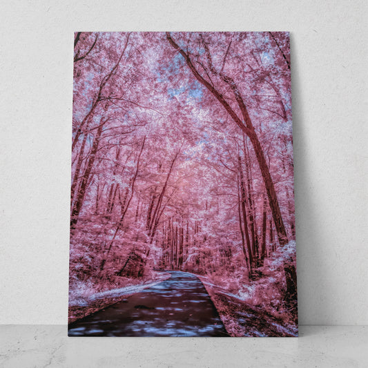 Bosque árboles rosados (Vertical) #PN09_04