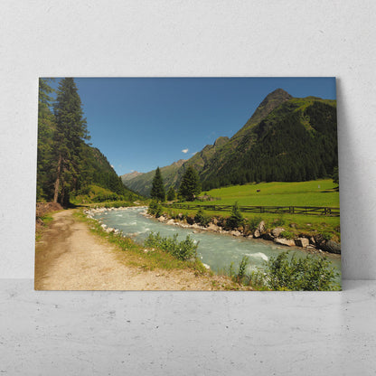 Paisaje suizo con río (Horizontal) #PN09_09