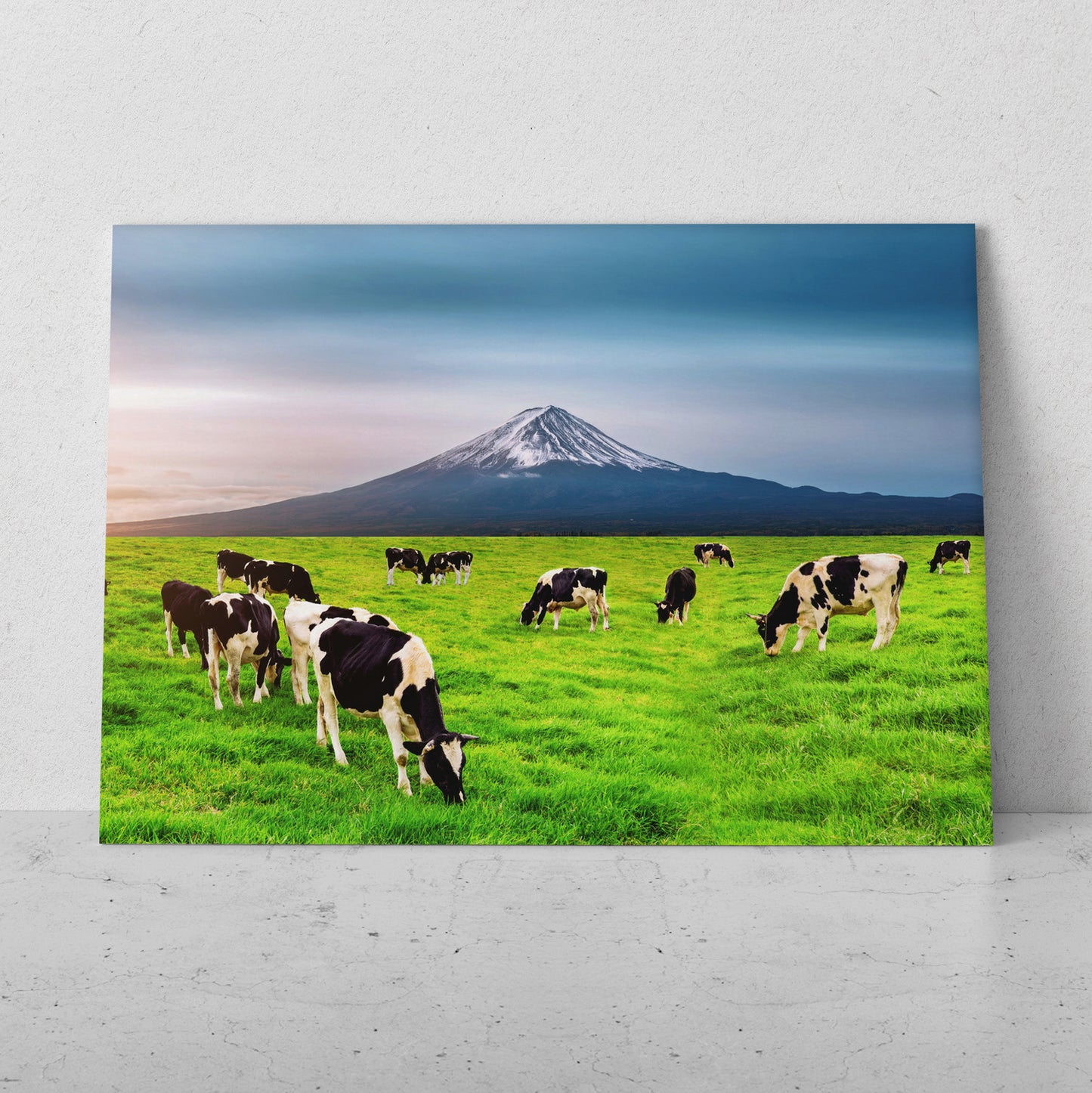 Paisaje con vacas lecheras (Horizontal) #PN09_16