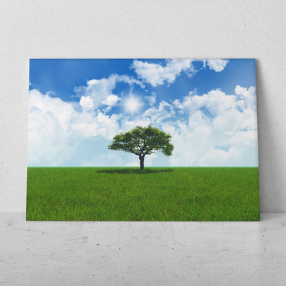 Paisaje árbol solitario (Horizontal) #PN09_19