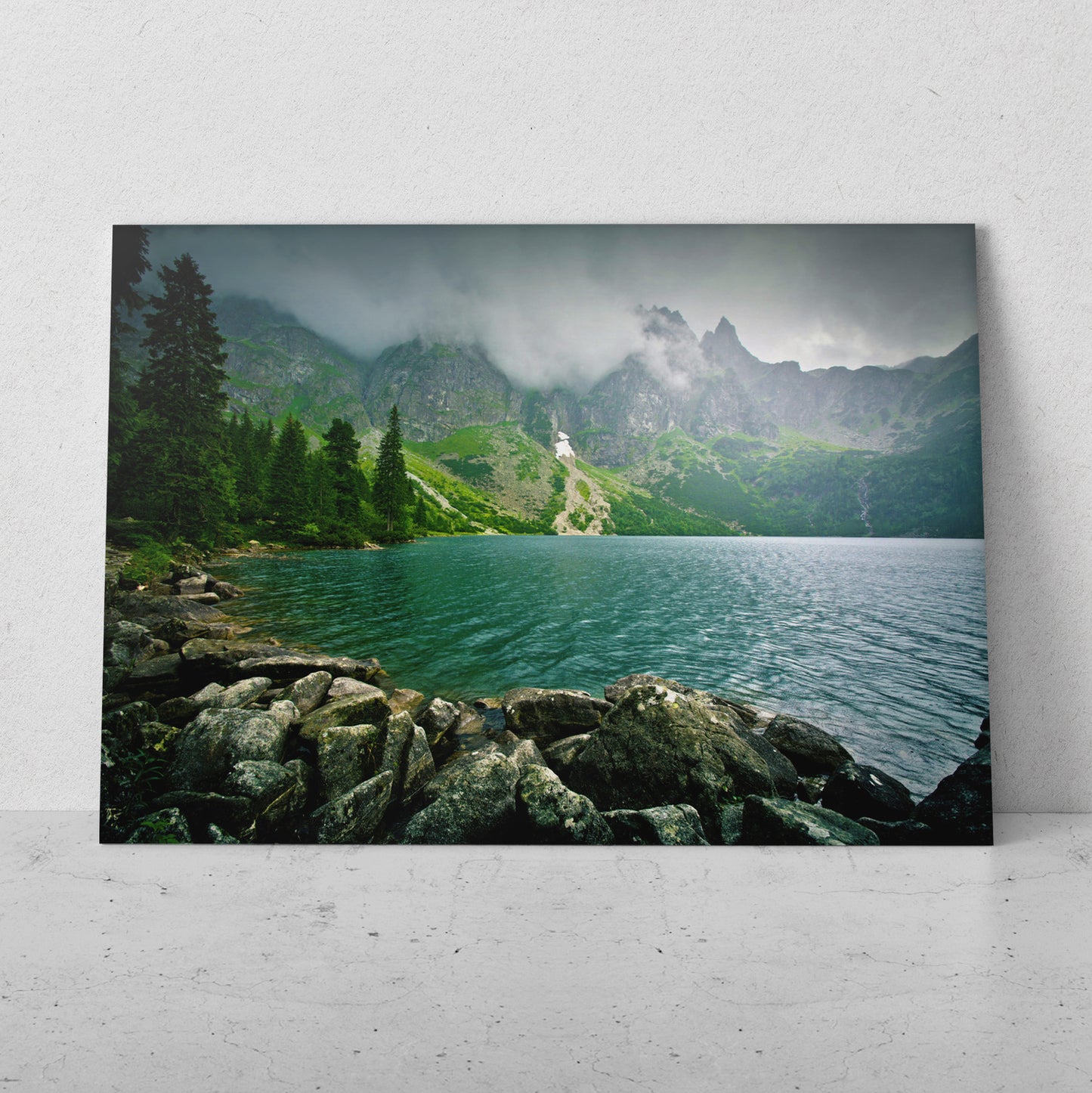 Lago entre montañas (Horizontal) #PN09_40