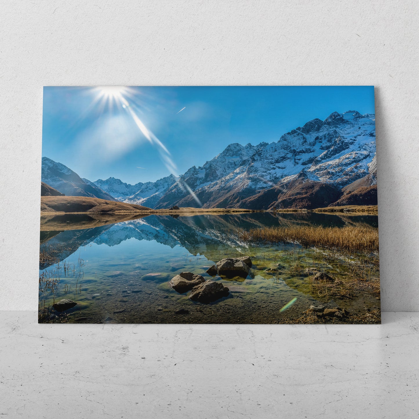 El reflejo del sol sobre el agua (Horizontal) #PN09_63