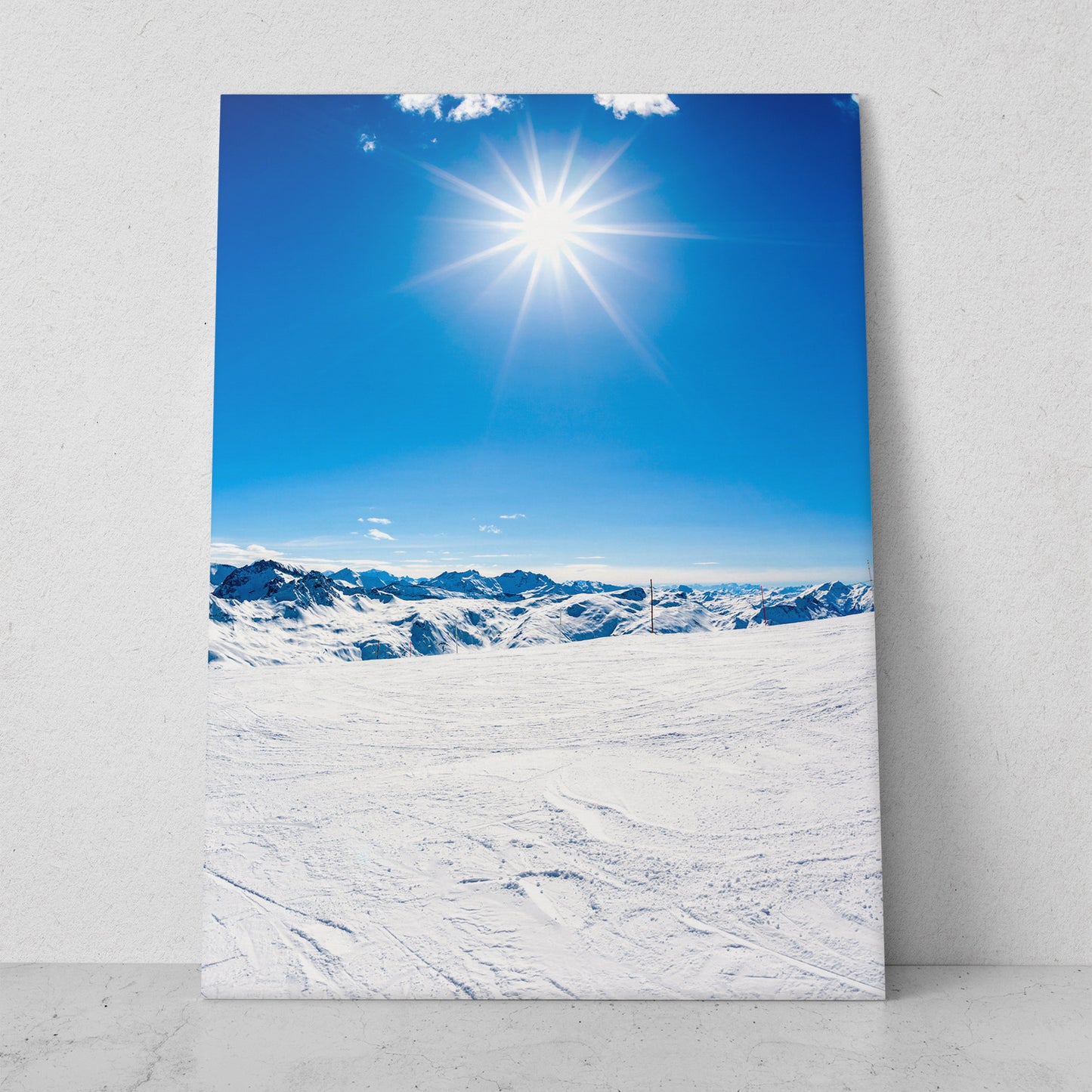 El sol en la pista de esquí (Vertical) #PN10_25