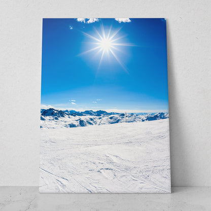 El sol en la pista de esquí (Vertical) #PN10_25