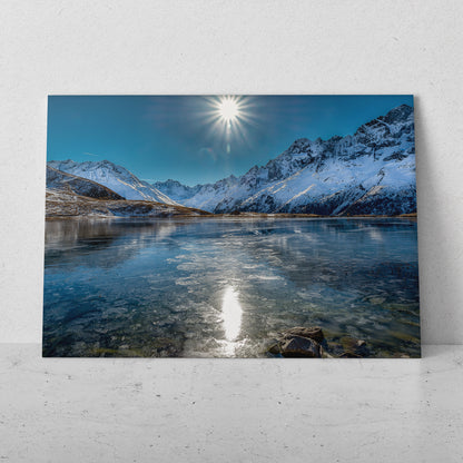 Sol brillante sobre el lago (Horizontal) #PN10_31