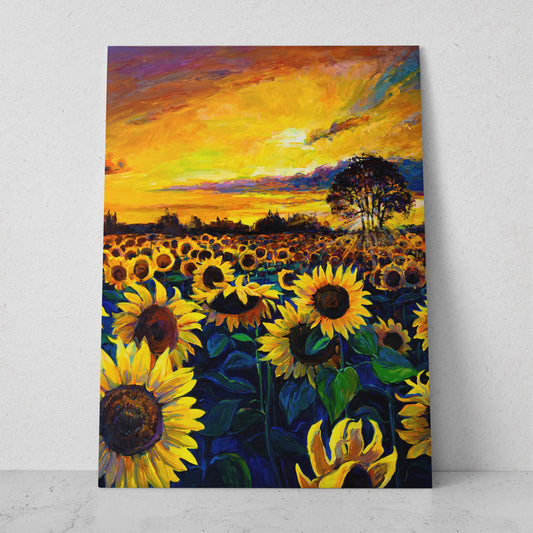 Campo de girasoles (Vertical) #PO_07