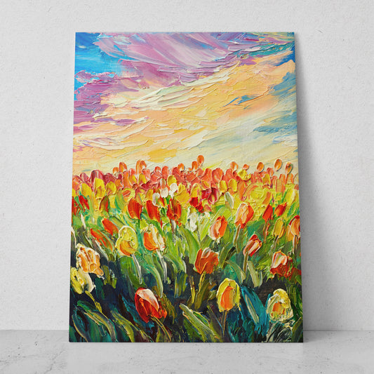 Campo de tulipanes (Vertical) #PO_12