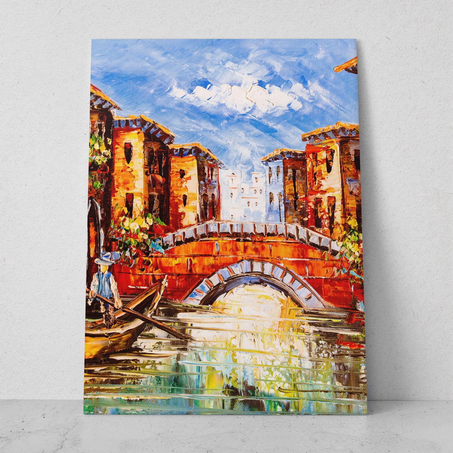 Puente y canal en Venecia (Vertical) #PO_13