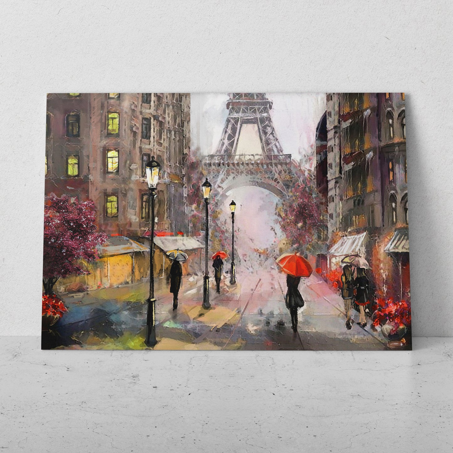 Cayendo la noche en París (Horizontal) #PO_16