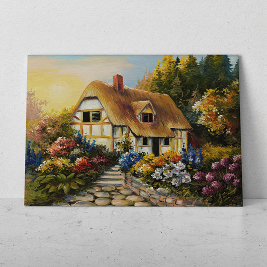 Casa en el bosque (Horizontal) #PO_23