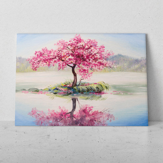 Cerezo junto al agua (Horizontal) #PO_28