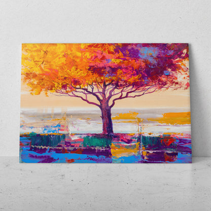 Árbol frente al mar (Horizontal) #PO_30