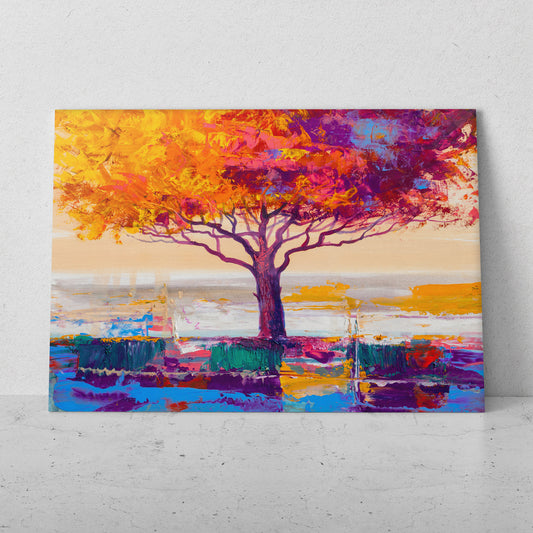 Árbol frente al mar (Horizontal) #PO_30