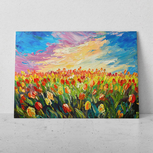 Campo de tulipanes (Horizontal) #PO_38