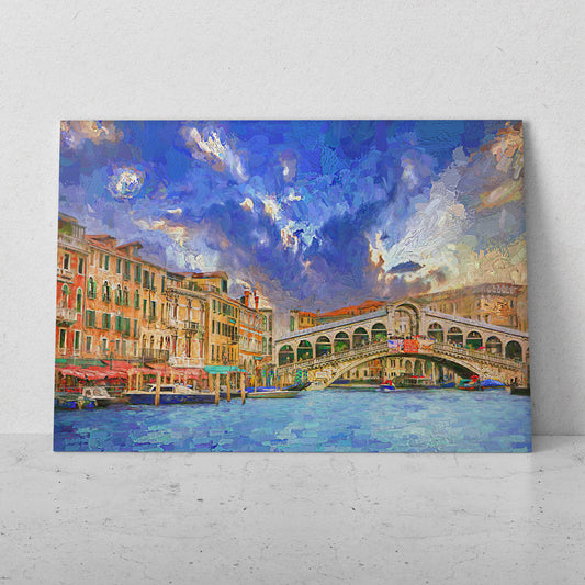 Puente de Rialto en Venecia (Horizontal) #PO_42