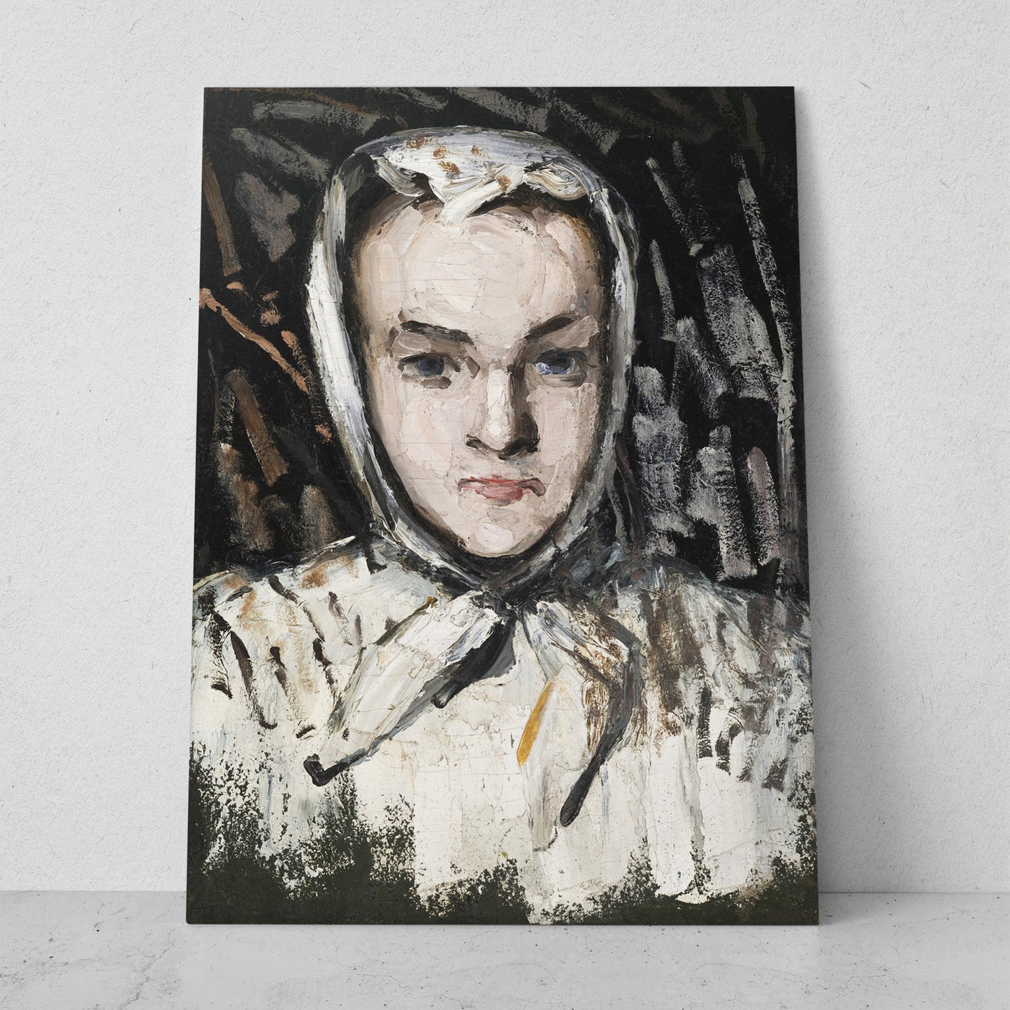 Retrato de Marie Cézanne - Paul Cezanne (Vertical)