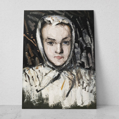 Retrato de Marie Cézanne - Paul Cezanne (Vertical)