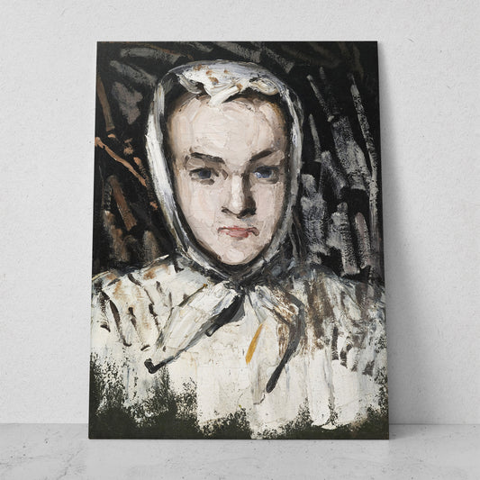 Retrato de Marie Cézanne - Paul Cezanne (Vertical)