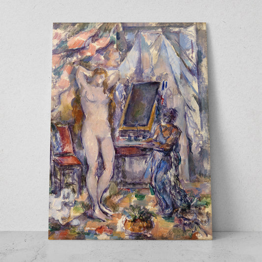 El Tocador - Paul Cezanne (Vertical)