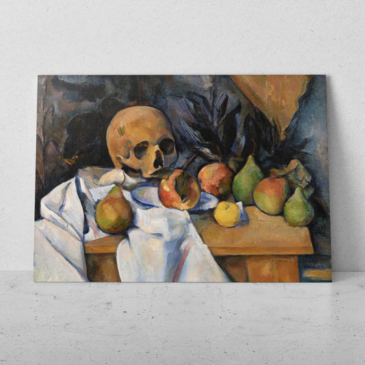 Bodegón con calavera - Paul Cezanne (Horizontal)