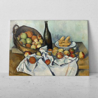 Cesto de manzanas - Paul Cezanne (Horizontal)