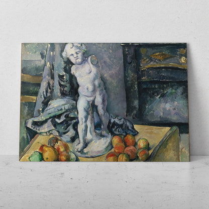 Bodegón con Cupido de yeso - Paul Cezanne (Horizontal)