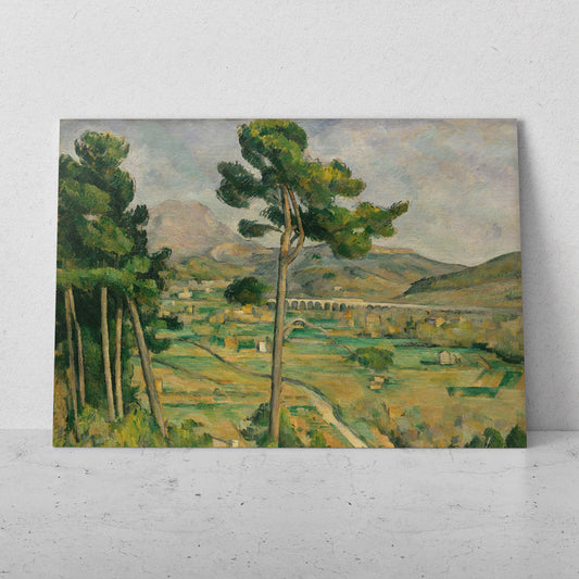 Mont Sainte-Victoire - Paul Cezanne (Horizontal)
