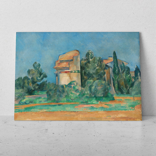 La Torre de las Palomas en Bellevue - Paul Cezanne (Horizontal)